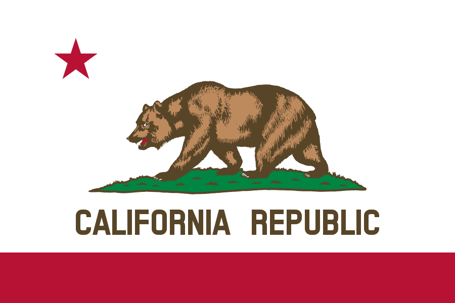 State flag of California